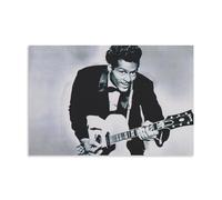 Chuck Berry Canvas Poster Decoration Painting Living Room Wall Art Bedroom Painting Wall Print Art Painting Modern Home Boy Room Print Painting Girls Holiday Wall Picture 24 x 36 Inches (60 x 90 cm)