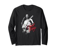 Chuck Berry Guitar Photo Long Sleeve T-Shirt