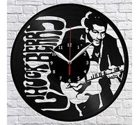 Chuck Berry Music Vinyl Record Wall Clock Fan Art Home Decor 12" 30cm