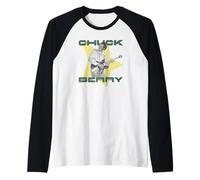 Chuck Berry Reelin' & Rockin' Star Photo Raglan Baseball Tee