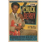 Chuck Berry & The Five Dimensions Poster Live On Stage London Odeon Southend