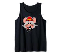 Chuck E. Cheese Big Face Vintage Chest Portrait Tank Top