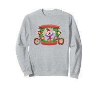 Chuck E. Cheese Christmas Chuck E. & Friends Vintage Wreath Sweatshirt