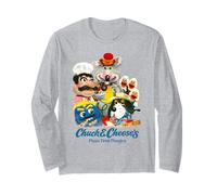 Chuck E. Cheese's Pizza Time Theater Retro Group Painting Long Sleeve T-Shirt
