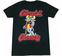 Chuck E CHEESE'S Pose T Shirt Mens Pizza Retro Restaurant TEE Small Black
