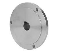 Chuck Face Plate, Durable 3-Hole Lathe Face Plate Made of High Manganese Steel for K72-130 (25mm)