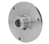 Chuck Faceplate, High Manganese Steel 3 Holes Durable Lathe Faceplate for K72-130 (22mm)