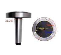 Chuck Flange MT3-160 MT4-160 Morse Taper Lathe Chuck MT Shank Adapter Flange Fix Type for Lathe Chuck K11-160 K12-160(Adapter MT4-160)
