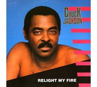 Chuck Jackson - Relight my fire (1989) / Vinyl Maxi Single [Vinyl 12'']