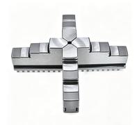 Chuck Jaws for CNC Lathe & Milling Machine, Clamping Range 2-210mm, Suitable for Turning, End Milling, Internal Boring, Chamfering, Drilling