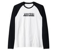 Chuck Jeffster Raglan Baseball Tee