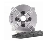 Chuck K02-80B 80mm 3 Inch Lathe Chuck Four Jaw Mini Self-Centering for Wood Lathe Beads
