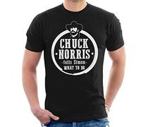 Chuck Norris Can Make A Happy Meal Cry Men's T-Shirt Black