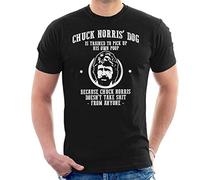 Chuck Norris Doesnt Take Shit from Anyone Men's T-Shirt Black