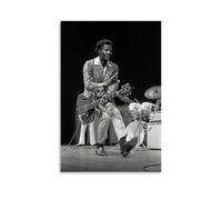 Chuck Poster Berry Vintage Poster Canvas Wall Art Decor Painting for Home Living Room Bedroom 08x12inch(20x30cm) Unframe-style