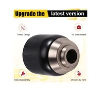 Chuck Replace for N196034 DCD796/797/792/791/790/795/771/777/734/776/DC988K/984KN Keyless Chuck Assembly Bit Set