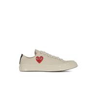 Chuck Taylor 70 Small Red Heart Low Top - male - Comme des Garçons Play - Sneakers - Beige - 8 UK - Shoes 8 UK