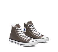 Converse Hi Top Trainers Unisex Charcoal/White Size 6