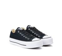 Converse Womens All Star Lift Ox Platforms Trainers Black 5.5 UK