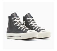 Chuck Taylor All Star Lift Shine Trainers metallic black