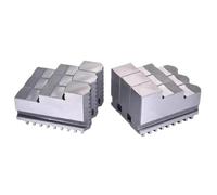 Chuck Three Jaws K11-80 K11-100 K11-125 K11-130 K11-160 K11-200 Universal Three-jaw Chuck Card Foot 3Pcs/Set Mechanical Lathe(K11-80 R)