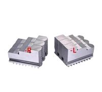 Chuck Three Jaws K11-80 K11-100 K11-125 K11-130 K11-160 K11-200 Universal Three-jaw Chuck Card Foot 3Pcs/Set Mechanical Lathe(K11-125 L)