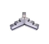 Chuck Three Jaws K11-80 K11-100 K11-125 K11-130 K11-160 K11-200 Universal Three-jaw Chuck Card Foot 3Pcs/Set Mechanical Lathe(K11-100 L)