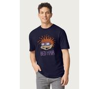 Chuckie Bed Hair T-Shirt Rugrats Navy M