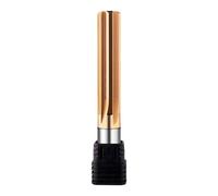 Chucking Reamer, 3-20mm Carbide Coated H7 Straight Flute Drill Bit for Precision Hole Drilling 1pc(14X50X100mm)