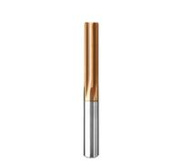 Chucking Reamer Set, Coated Straight Slot 4 Flutes Reamer, Diameter 2-5.5mm HRC60 Carbide H7 Harened Steel 1pc(5.5x30x60mm)