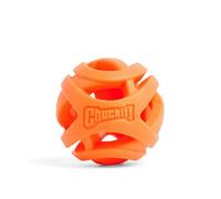 Chuckit! Air Fetch Ball, Durable Rubber Dog Toy, XL, 9.1 cm (1-Pack) | For Easy Breathing, Lightweight Design, Durable Rubber, Compatible with Launchers, For Fetching