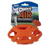 Chuckit! Air Fetch Dog Ball Durable Rubber Dog Toy, American Football Throw Toy, Easy Breathe Improve Playtime Stamina Fetch Toy for Dogs