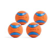 ChuckIt! Canine Hardware Medium Ultra Balls Classic 4-Pack,Orange