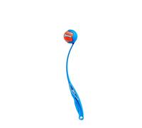 Chuckit! Classic 26M Dog Ball Launcher - Includes a 2.5-inch Diameter Medium Ball for Dogs 20-60 Pounds - Manual Tennis Ball Thrower with Handle - 26-inch Length