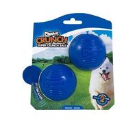 Chuckit! Crunch Ball Crackle Sound Dog Toy Launcher Compatible, 2 Pack, Medium