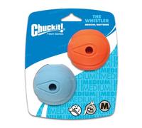 Chuckit Dcw20220 Chuckit The Whistler Ball Medium 2Pk