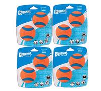 Chuckit! Dog Fetch Toy ULTRA BALL Durable Rubber Fits Launcher MEDIUM 8 Balls