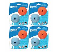 Chuckit! Dog Fetch Toy WHISTLER BALL Noisy Play Fits Launcher MEDIUM 8 Balls