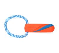 Ultra Bumper Tug Dog Toy Rope and Rubber Fetch Toy Tug of War for Dogs