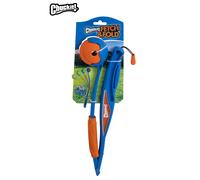 CHUCKIT FETCH & FOLD DOG BALL LAUNCHER HANDS FREE RUBBER FETCH BALL DOG TOY SET
