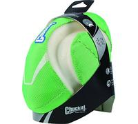 Chuckit Fumble Fetch Max Glow Dog Toy,Green/White,Medium