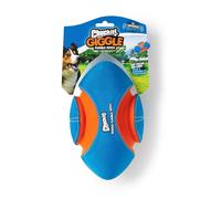Chuckit! Giggle Fumble Fetch Ball Dog Toy (7.9 Inch Diameter) Giggle Sounds Dog Toy (No Batteries Required), for All Breeds
