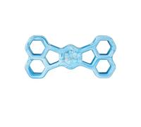 Chuckit! Holee Bone Blue Small for Interactive Fetch & Chew | Durable Rubber Bone for Fetch, Hiding Treats, Chewing, and Interactive Play, Small Size for Easy Handling