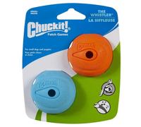 Chuckit! Interactive Ball Dog Toy Whistler Noise, Durable Rubber Dog B