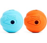 Chuckit Interactive Ball Dog Toy Whistler Noise, Durable Rubber Dog Balls, Laun