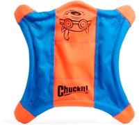 CHUCKIT LIGHTWEIGHT INTERACTIVE FLOATING FRISBEE DOG FETCH TOY MEDIUM 26 X 25CM