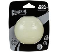 Chuckit! Max Glow Ball Large Ball - 3" Diameter (3 Pack)