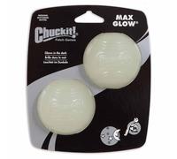 Chuckit! Max Glow Balls - 2 Pack - Medium