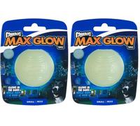 Chuckit! Max Glow Balls, Small (Package may vary) (Pack of 2)