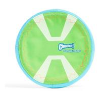 Chuckit! Paraflight Max Glow Dog Toy Light Up Flying Disc Fetch Play Frisbee for Dogs, Large